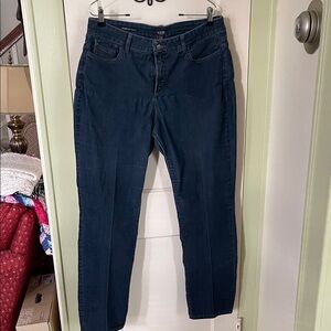 NYDJ Marilyn Straight Blue Jeans